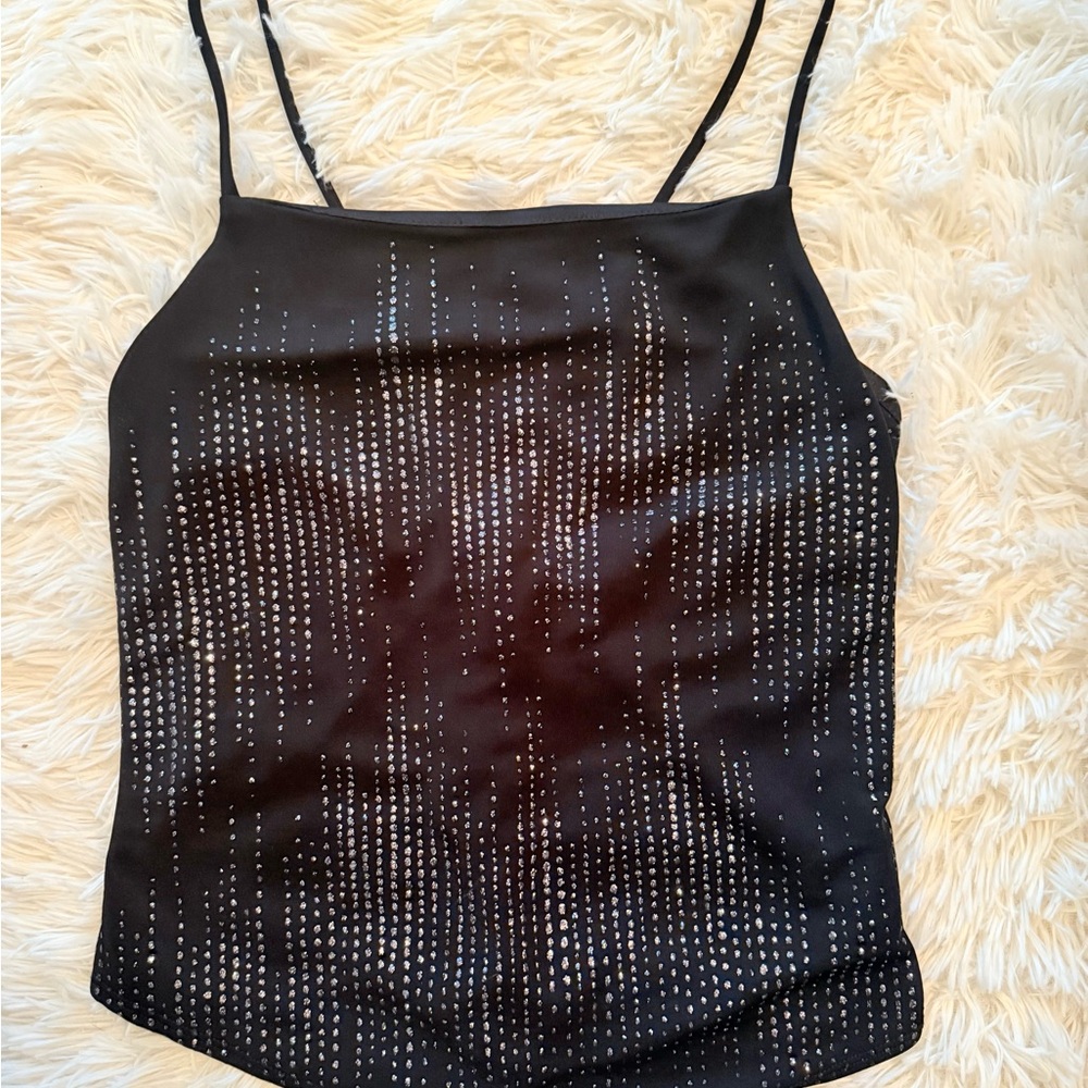 CDC Black Sparkling Camisole